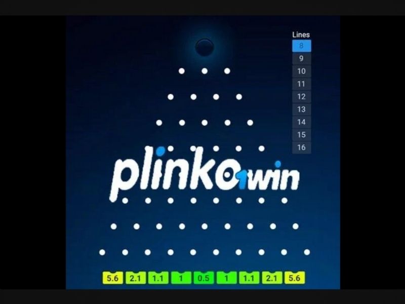 Jouer au Plinko au 1Win Casino